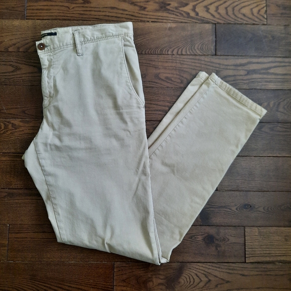 Alberto ROB DS Broken Twill Chino Pants, Slim Fit, size W33 L32, Beige colour - Picture 14 of 16
